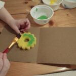Malen mit Fingerfarbe